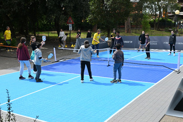 09.04.2025 Liceo E.Montale Presentazione Internazionali BNL G.Leanza ph