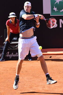 Roma 20.05.2017 Internazionali BNL Zverev vs Isner