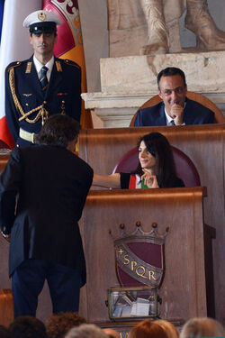 07.07.2016 Roma Campidoglio. Giuramento Sindaca Virginia Raggi