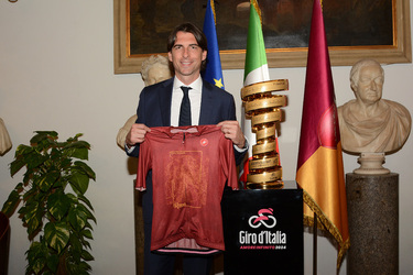Roma 08.04.2024 Campidoglio Presentazione Giro d Italia 2024 G.Leanza ph