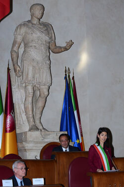 Roma 30.03.2017 Campiodoglio Aula G.Cesare. Premio Lupa Capitolina a Mr.Claudio Ranieri Roma 30.03.2017 Campiodoglio Aula G.Cesare. Premio Lupa Capitolina a Mr.Claudio Ranieri