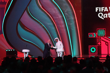 01.04.2022 Doha. Sorteggi Mondiali Qatar 2022 Photo Jos&egrave; Luis Villa Torres per SCATTO