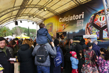 Roma 04.03.2018 Piazza Garibaldi. Panini Tour Up 2018