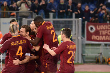 01.02.2017 Coppa Italia Roma vs Cesena 2 1