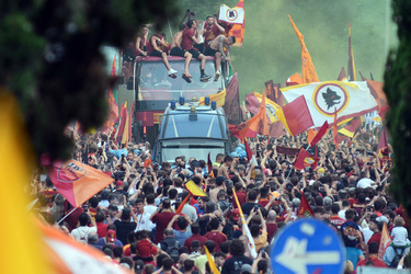 26.05.2022 Festeggiamenti vittoria Conference League