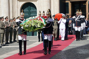 26.09.2023 Pza Montecitorio Esequie Presidente Emerito Giorgio Napolitano G.Leanza ph