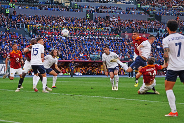 06.04.2024 serie A 31ma Roma vs Lazio 1 0 G.Mancini G.Leanza ph