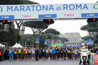 02.07.2017 Maratona di Roma. Gara