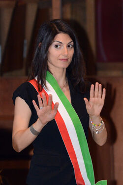 07.07.2016 Roma Campidoglio. Giuramento Sindaca Virginia Raggi