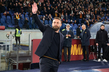 20.01.2024 Roma vs Verona 2 1 esordio De Rossi allenatore G.Leanza ph