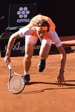 Roma 20.05.2017 Internazionali BNL Zverev vs Isner