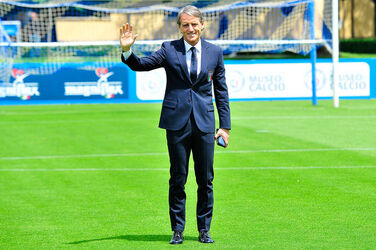 15.05.2018 Coverciano Presentazione Roberto Mancini CT