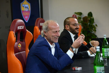 07.10.2016 Sabatini ultima conferenza da DS della Roma