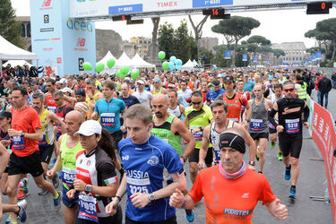 02.07.2017 Maratona di Roma. Gara