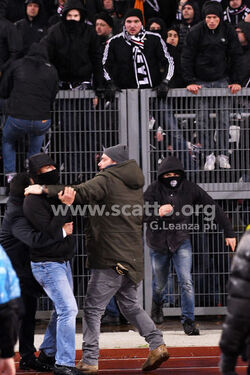 13.12.2018 Lazio vs Eintracht F. 1 2 Supporters G.Leanza ph 13.12.2018 Lazio vs Eintracht F. 1 2 Supporters G.Leanza ph