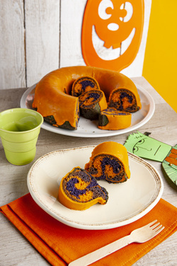 CIAMBELLA DI HALLOWEEN GLASSATA