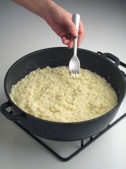 FIORI DI RISOTTI COLORATI CON VERDURE E SPEZIE