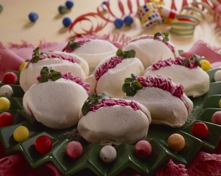 MERINGHE ALLA PANNA ROSA