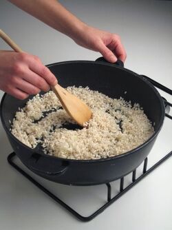 FIORI DI RISOTTI COLORATI CON VERDURE E SPEZIE