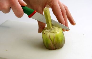 CARCIOFI AL FORNO CON MOLLICA DI PANE