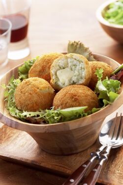 ARANCINI CON MOZZARELLA