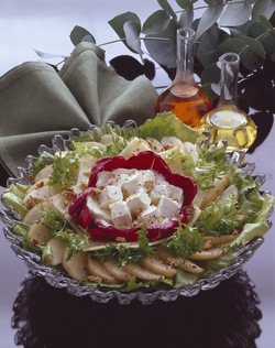 INSALATA DI MELE E FORMAGGIO