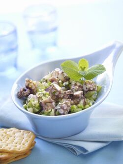 CEVICHE DI POLPO ALLA PORTORICANA