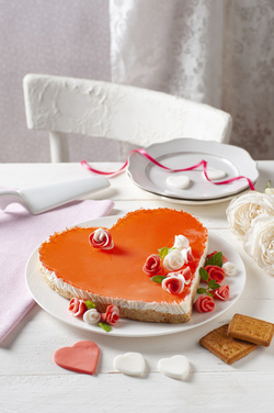 CUORE CHEESECAKE AL CIOCCOLATO BIANCO