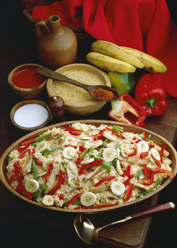 INSALATA DI RISO E POLLO ALL ORIENTALE INSALATA DI RISO E POLLO ALL ORIENTALE