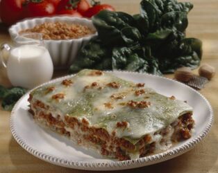LASAGNE VERDI AL RAG&Ugrave;