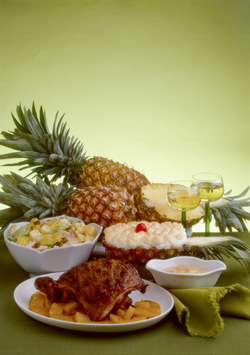 MEN&Ugrave; CON L ANANAS