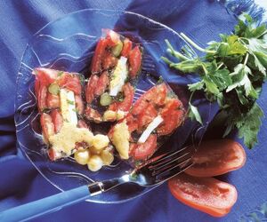 TERRINA DI SGOMBRI PATATE E PEPERONI