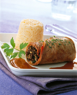 INVOLTINI DI VITELLO RIPIENI DI FUNGHI