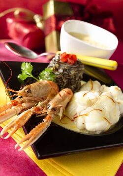 PESCATRICE IN SALSA DI ZAFFERANO