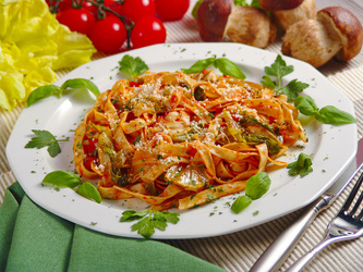 TAGLIATELLE AI PORCINI
