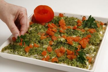 FILETTI DI CERNIA AROMATIZZATI AL FORNO