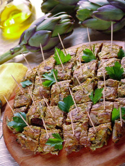 FRITTATA DI CARCIOFI FRESCHI FRITTATA DI CARCIOFI FRESCHI