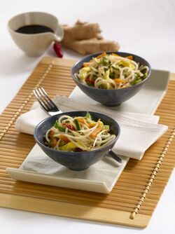 VERMICELLI DI RISO ALLE VERDURE