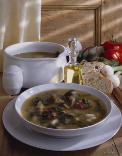 ZUPPA DI CARCIOFI
