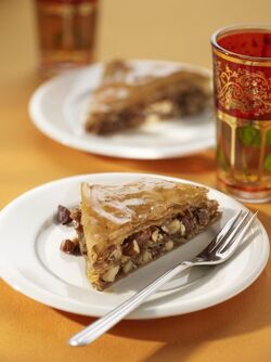 BAKLAVA CON MIELE E CAFF&Egrave;