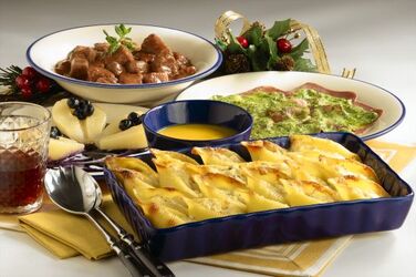 MENÙ INERNALE CON SALSE COLORATE MENÙ INERNALE CON SALSE COLORATE