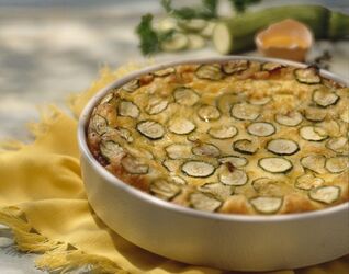 TORTINO DI UOVA E ZUCCHINE TORTINO DI UOVA E ZUCCHINE