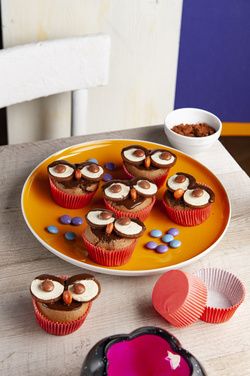 MUFFIN CON FACCINE DI GUFI