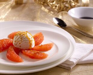 POMPELMO GRATINATO ALLA CANNELLA E CHIODI DI GAROF