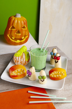 FRUTTI TERRIFICANTI FRUTTA IN STILE HALLOWEEN