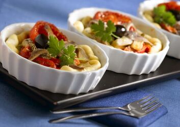 TORTINE DI VERDURE CON ACCIUGHE