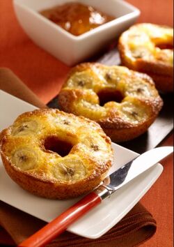 CIAMBELLINE DI BANANE AL RUM