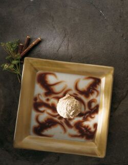 SPUMA DI LIQUIRIZIA IN SALSA DI ANICE