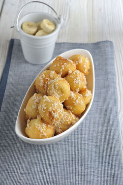 BIGN&Egrave; FRITTI DI BANANE CON CARAMELLO