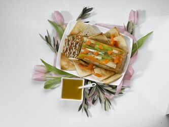 ASPIC DI VERDURE E PROSCIUTTO